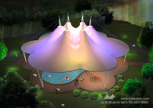 銀川市奧特萊斯廣場(chǎng)膜結(jié)構(gòu)項(xiàng)目