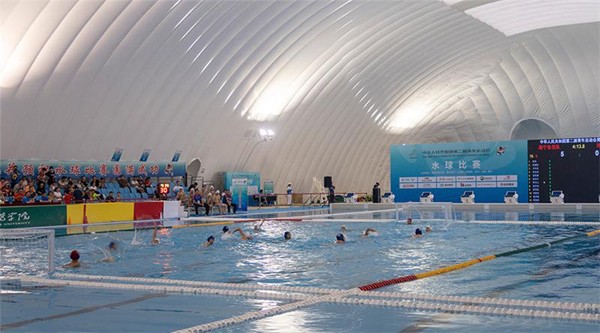 氣膜游泳池，氣膜游泳館